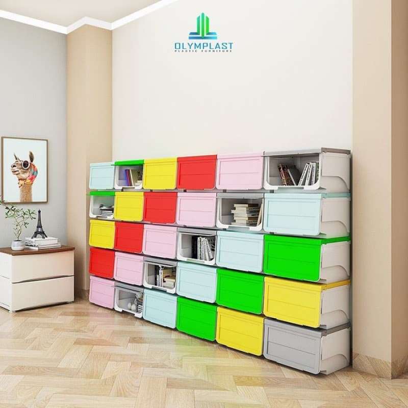 Jual Olymplast Storage Solution Kotak Box Plastik Rak Tempat Penyimpanan Online Januari 21 Blibli
