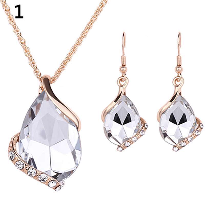 Drop Earrings Jewelry Set 