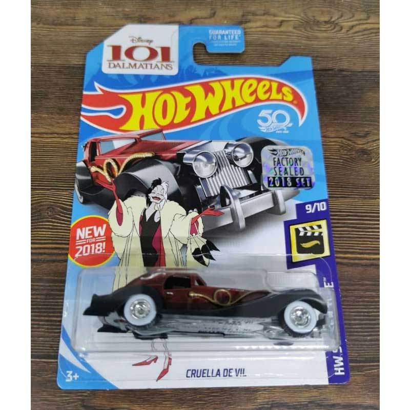 Jual Hot Wheels Factory Sealed 2018 Cruella De Vil Super Treasure Hunt Online Desember 2020 Blibli