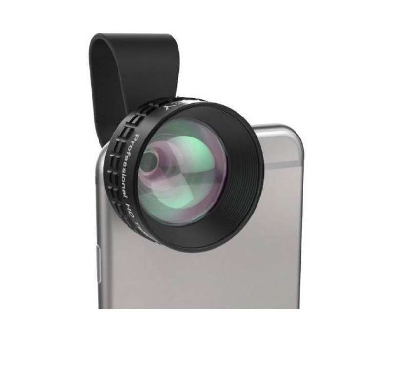 aukey optic pro 2x telephoto lens angle fish eye for smartphone pl bl01 black