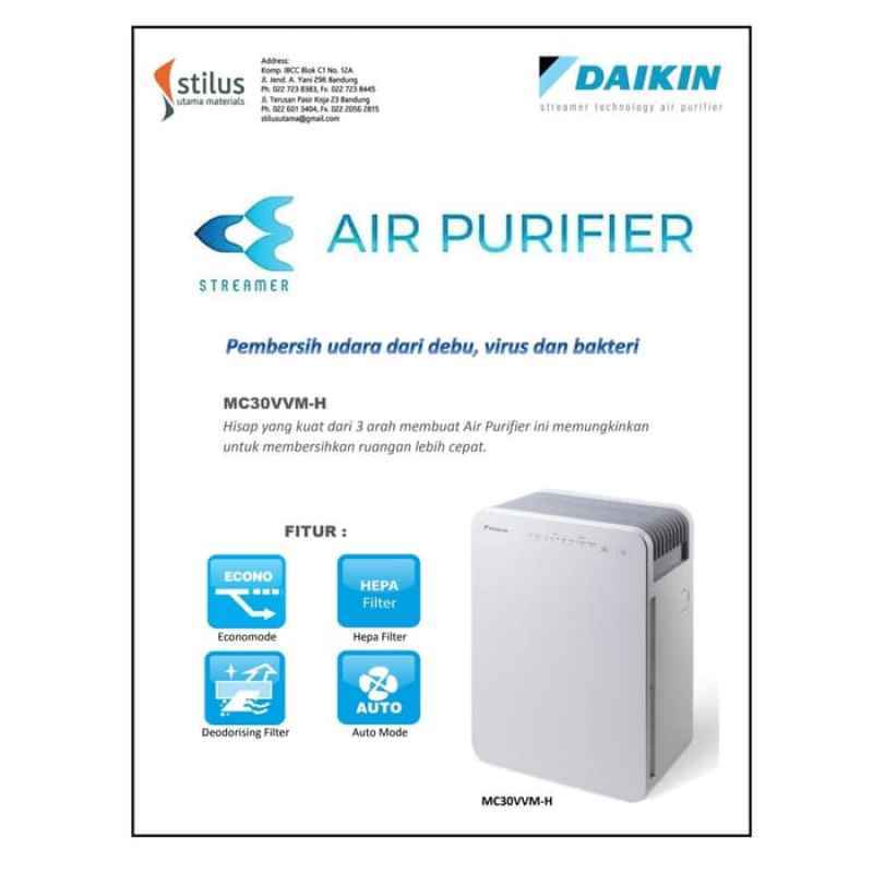 Jual Air Purifier Daikin Mc30vvm H Terbaru Oktober 2021 Harga Murah Kualitas Terjamin Blibli<script async src=
