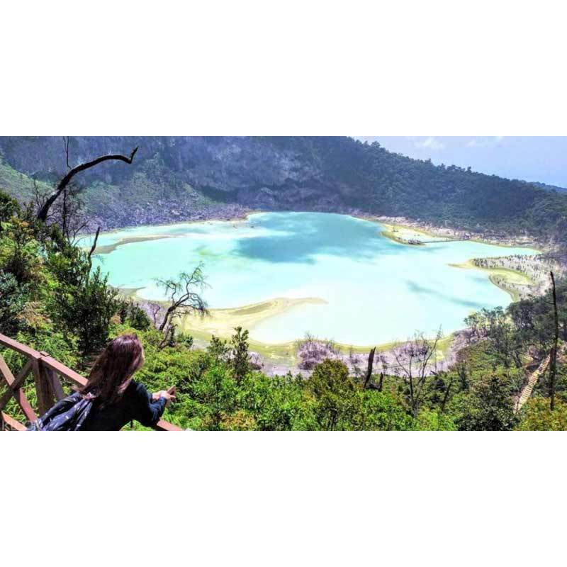 Wisata Kawah Putih White Crater Bandung E Ticket Khusus WNI