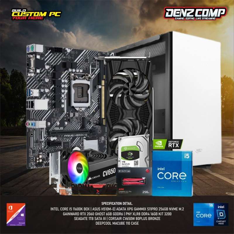 Computer 2060 I5 10400f Intel I5 10400f Rtx 2060 Gaming Computer