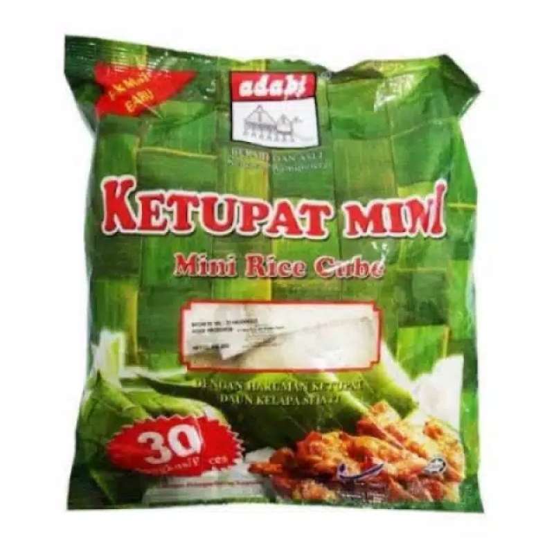 Jual Ketupat Mini Adabi Isi 30 Pcs Online April 2021 Blibli