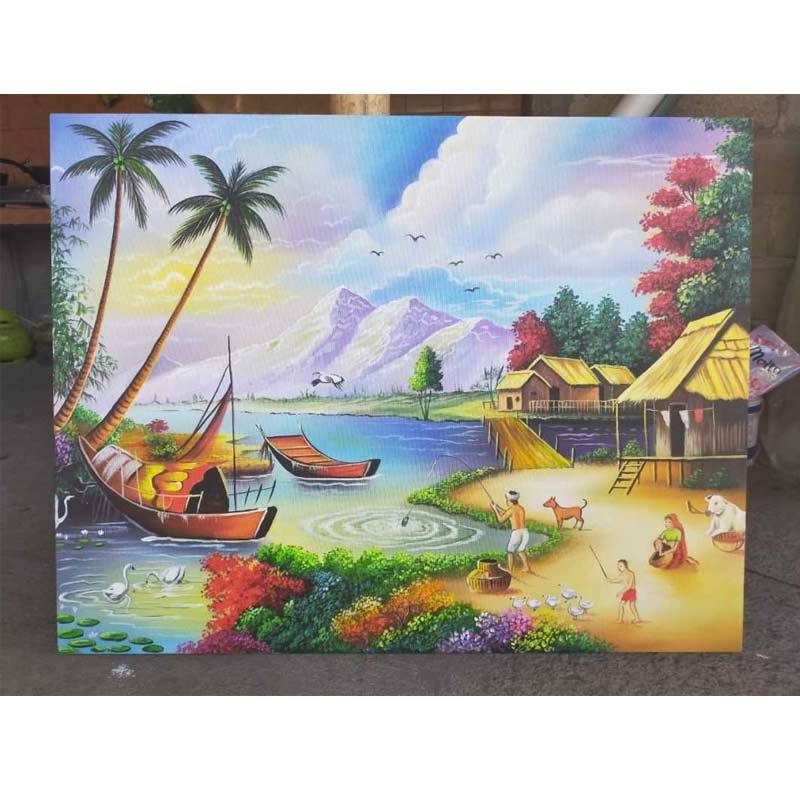 Jual Jendela Ubud Lukisan Kanvas Kuda Dan Air Terjun 90x130cm Rd Hijau Online Februari 2021 Blibli Kain kanvas lukis adalah media pokok untuk melukis. jendela ubud lukisan kanvas kuda dan air terjun 90x130cm rd hijau