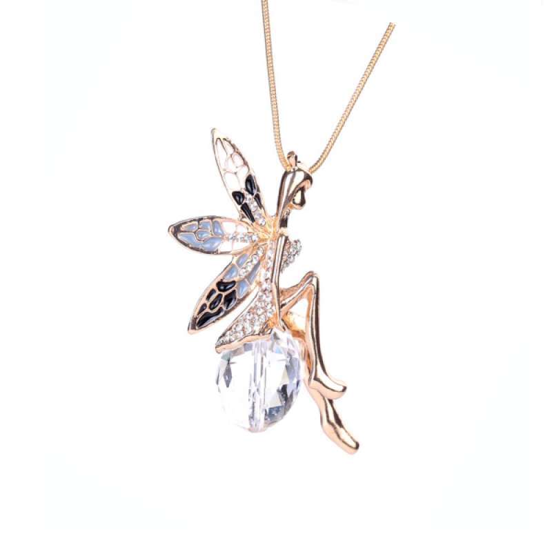 Jual latest Butterfly Fairy Necklace 