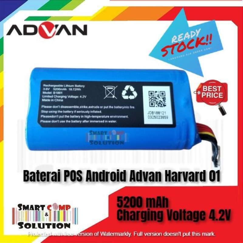 Jual Baterai Advan Harvard 01Original POS Android 5200mAh ...