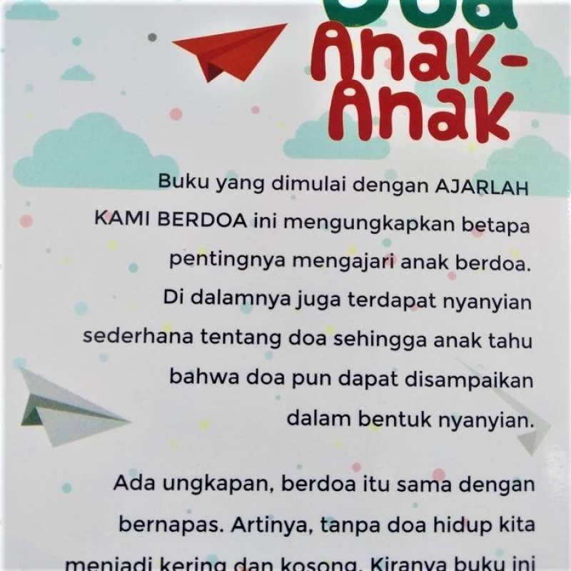 Jual Doa Anak Anak Buku Doa Anak Kristen A Simanjuntak Buku Rohani Kristen Buku Doa Online Januari 2021 Blibli