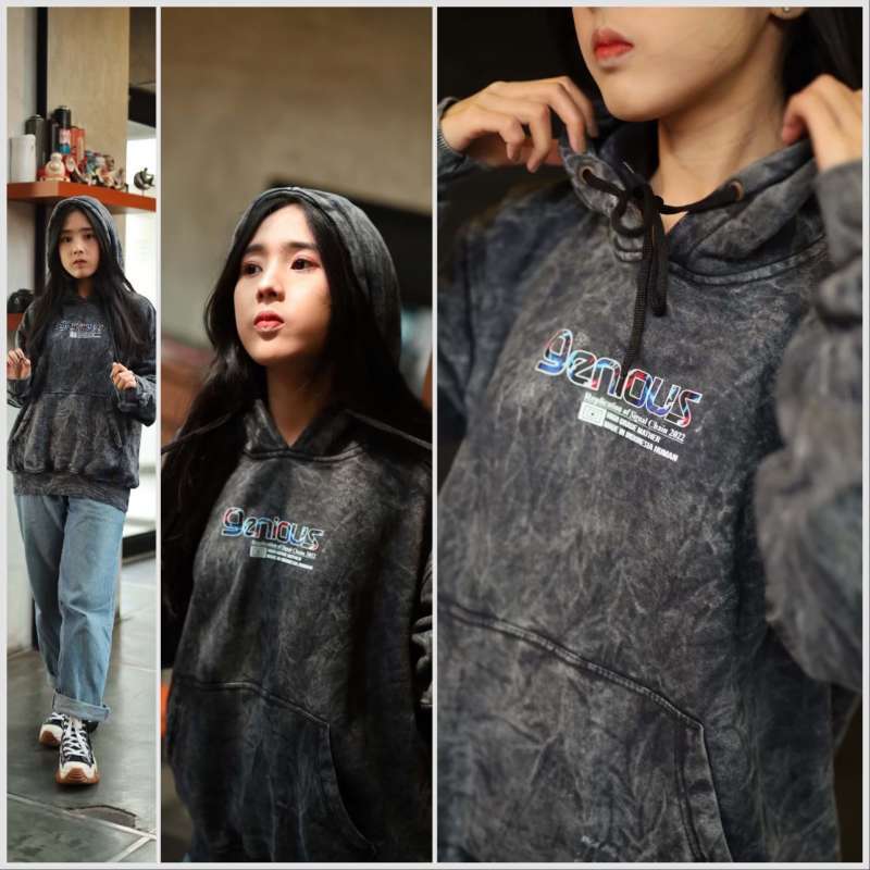 Promo Sweater Hoodie Wanita Original Brand Genious 100 realpict Bahan Catton Flecee Premium Bahan Lembut Tidak Gerah Diskon 3 Di Seller Yaselovastore Bojongsari Kab. Bandung Blibli