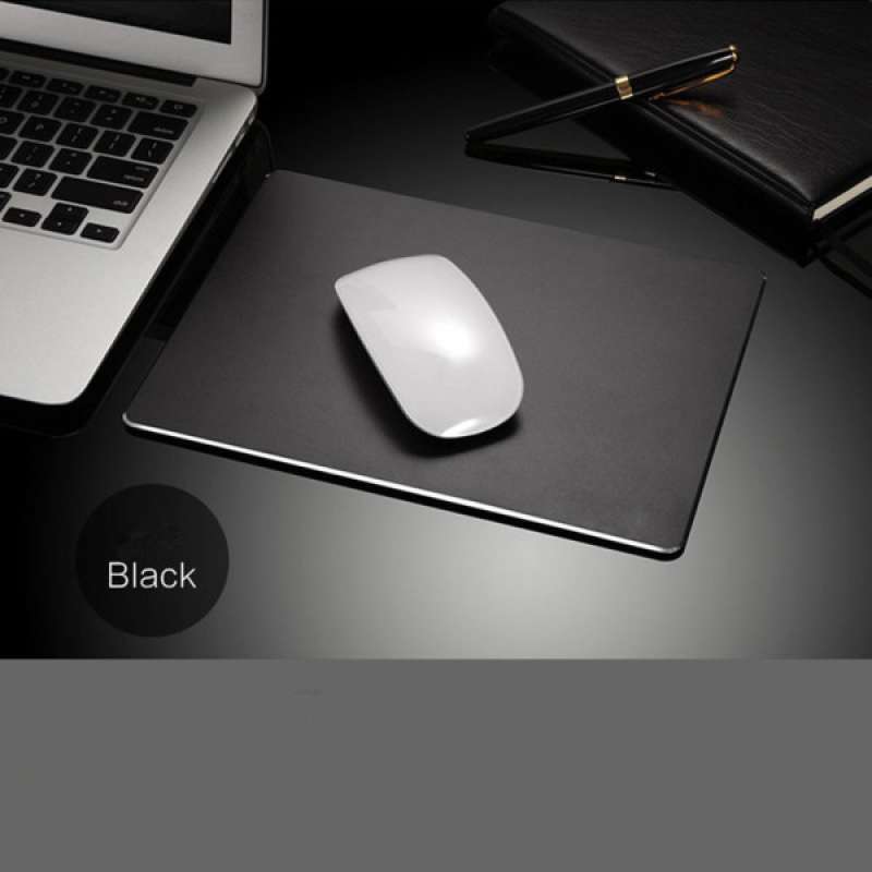 Jual Aluminium Alloy Mouse Pad With Non Slip Silicone Base For Computer Pc Laptop Online November 2020 Blibli