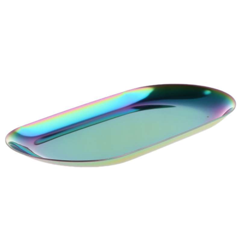 Jual Stainless Steel Towel Tray Storage Tray Fruit Cosmetics Jewelry Organizer Online November 2020 Blibli