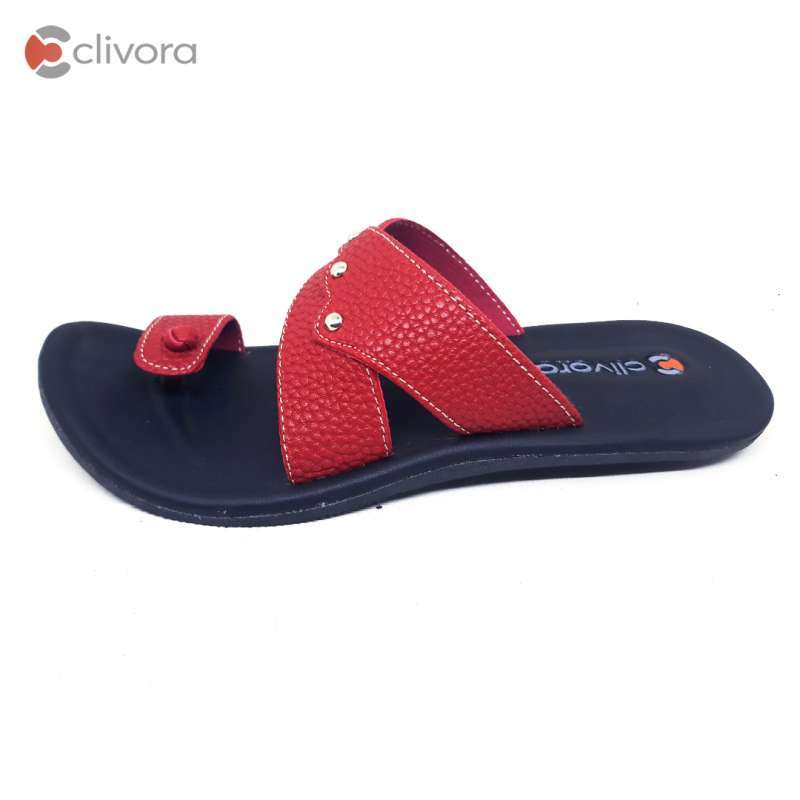 Jual Sandal Wanita Papirut Clivora Model Levy Warna Merah Bahan Sol Non Slip Nyaman Dan Awet Garansi 30 Hari Sandal Slop Jepit Online September 2020 Blibli Com