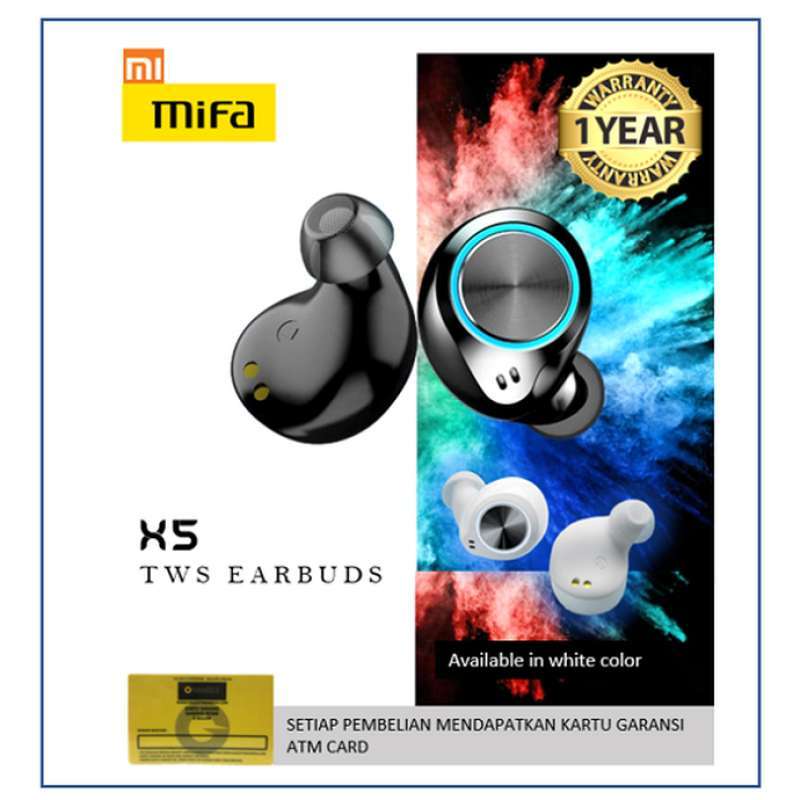 Jual Xiaomi MiFa X5 TWS Earphone Bluetooth Headset Sport Original