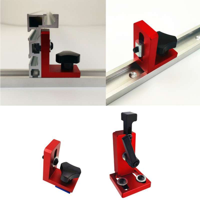 Jual 2pcs Miter Track Stop T Slot T Tracks For 30 45 Type Woodwork Diy Table Saw Online September 2020 Blibli Com
