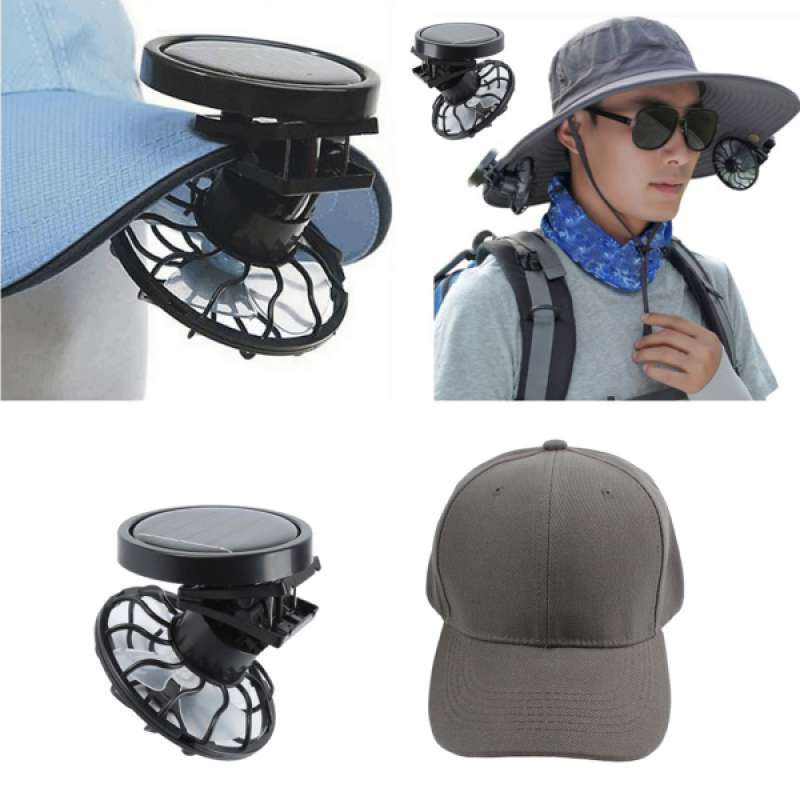 Cap Portable Air Cooling Fan Handsfree 