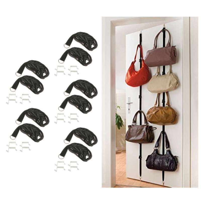 Promo 5 Pcs Adjustable Over The Door 8 