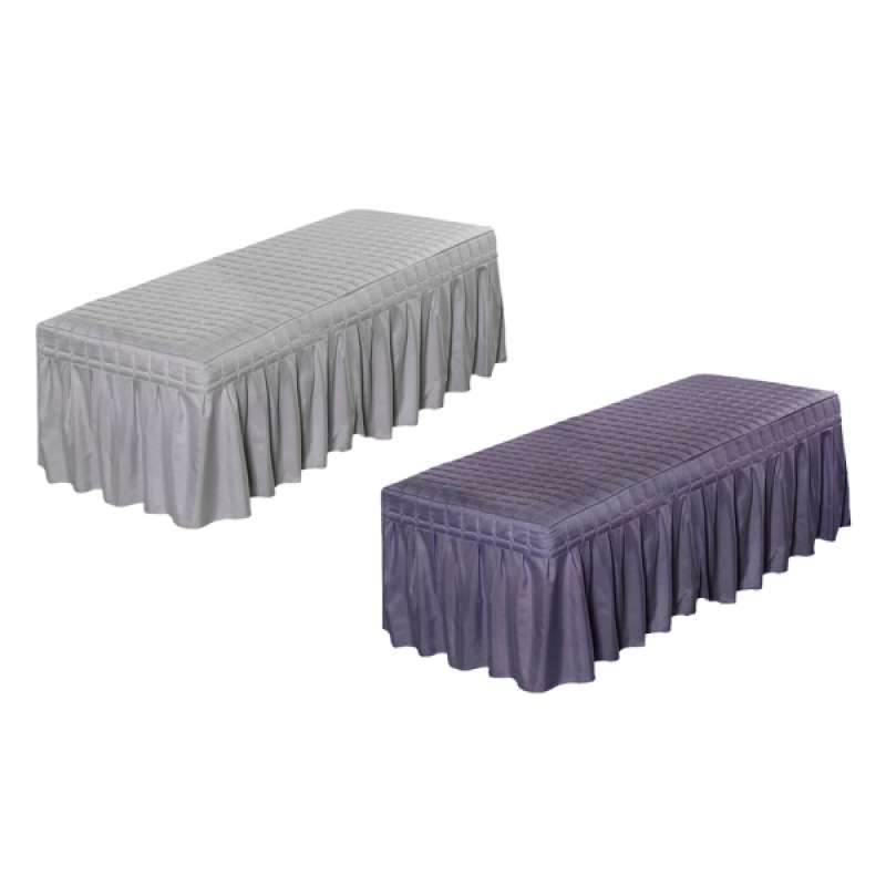 Jual 2x Cosmetic Linen Massage Table Skirt Beauty Bed Sheet Cover With Bedskirt 2 Colors 2 Sizes Online Desember 2020 Blibli
