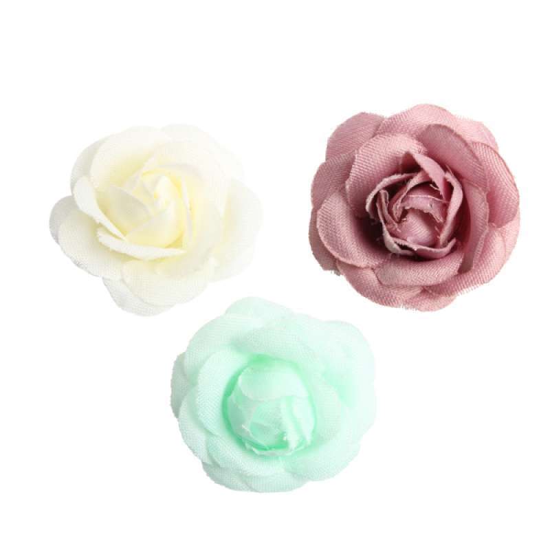 Jual 20x Artificial Silk Rose Flowers Heads Wedding Party Decor Photo Prop Colors Online Desember 2020 Blibli