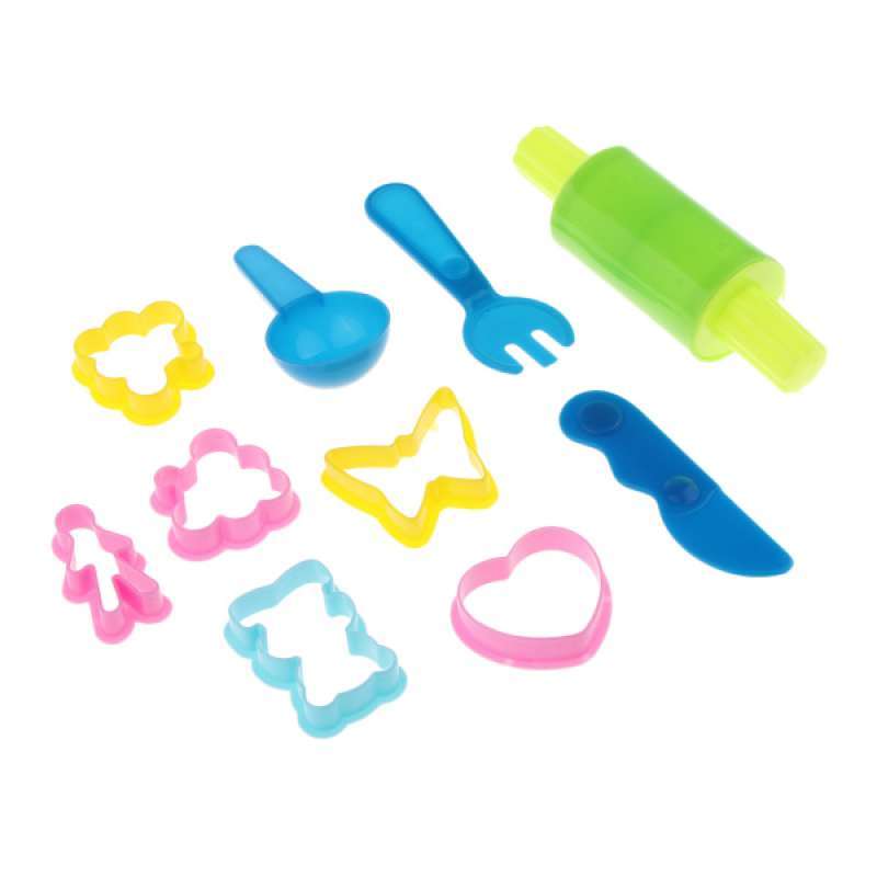 Jual 10 Pieces Plastic Color Modeling Moulds Tools Polymer Clay Mold Set Kit Children Educational Toys Creative Birthday Gifts Online Desember 2020 Blibli