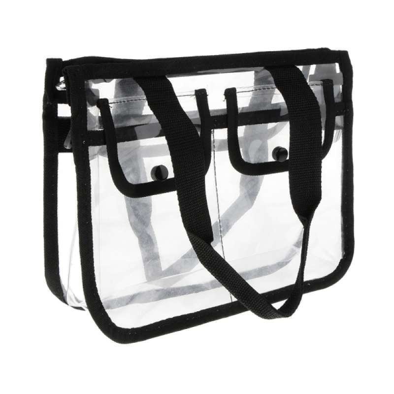 transparent black bag