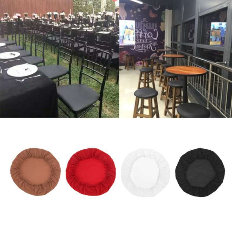 Jual 4 Pcs Kitchen Dining Chair Cover For Wedding Banquet Home Hotel Bar Cafe Online September 2020 Blibli Com