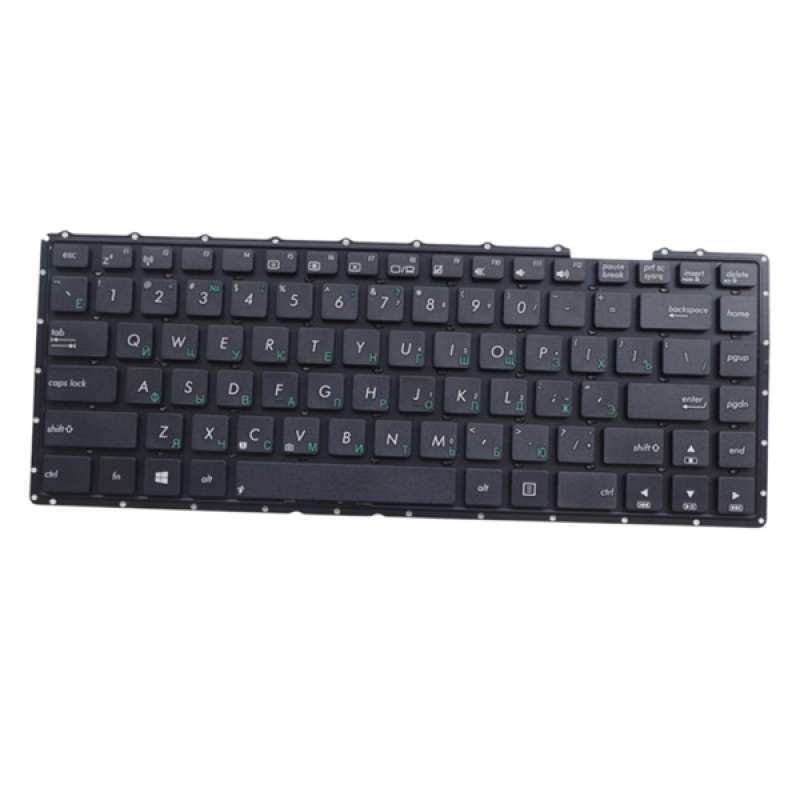 black durable replacement russian laptop keyboard fit for asus x402 x402c