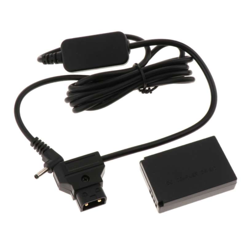 dr e12 dummy battery dc coupler cable for canon eos m m2 m10 m50 m100