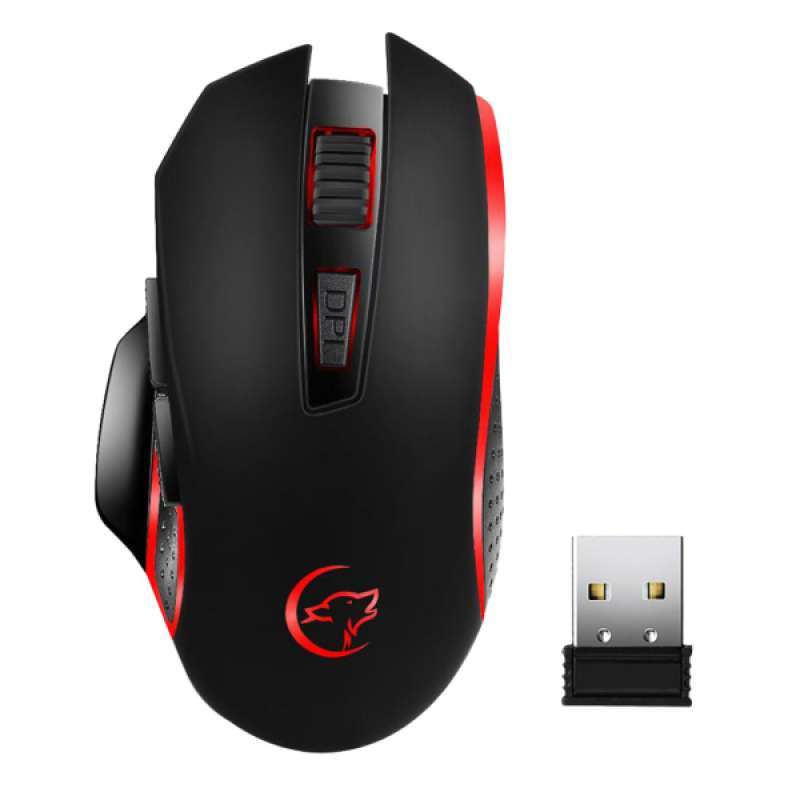 Jual 2400dpi Wireless Gaming Mouse Led Optical Mice Adajustable Dpi For Pc Laptop Online Desember 2020 Blibli