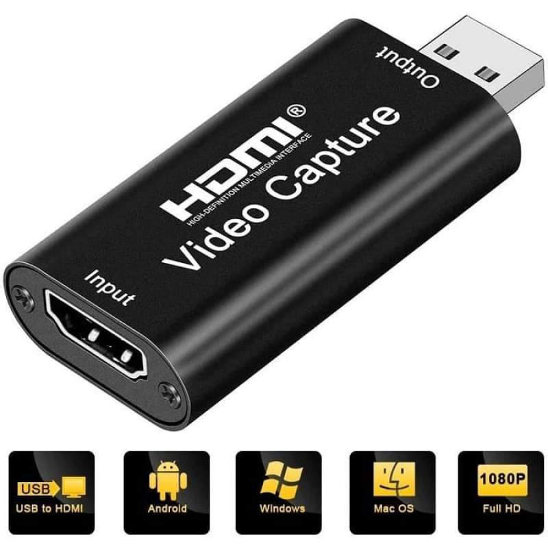 Jual Video Capture Card Hdmi To Usb Full Hd 1080p Online Desember 2020 Blibli