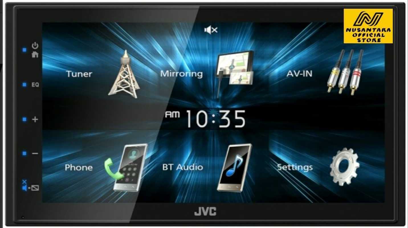 Jual Jvc Kw M150bt 2 Din Head Unit Mobil 6 8 Inch Usb Mirroring 13 Band Eq Online November 2020 Blibli