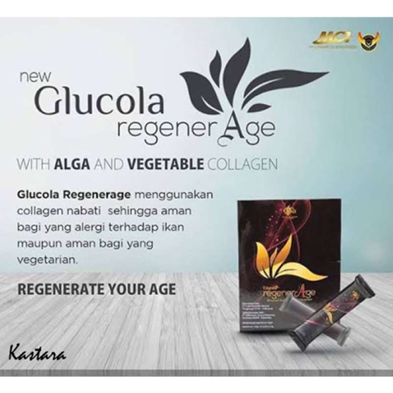 Jual New Glucola Regener Age Untuk Anti Penuaan Mci Mgi Online Februari 2021 Blibli