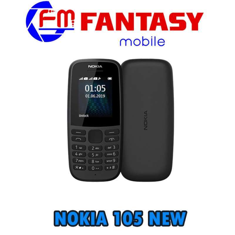 Nokia 105-2019 Dual Sim Black (TA-1174) : : Electrónica