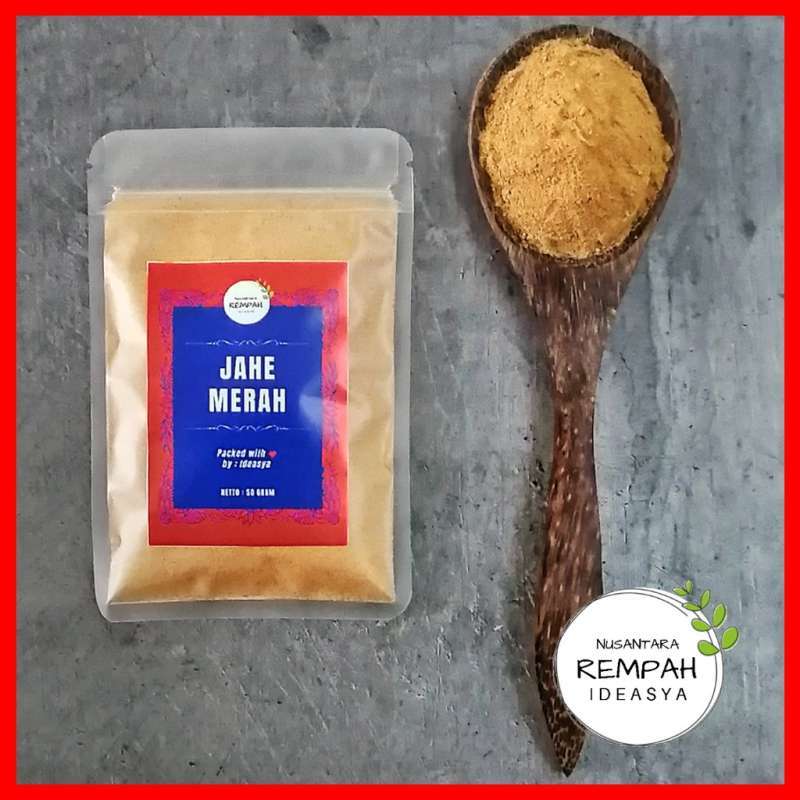Jual Jahe Merah Bubuk Murni Red Ginger Powder 50 Gram Jsr Premium Online Desember 2020 Blibli
