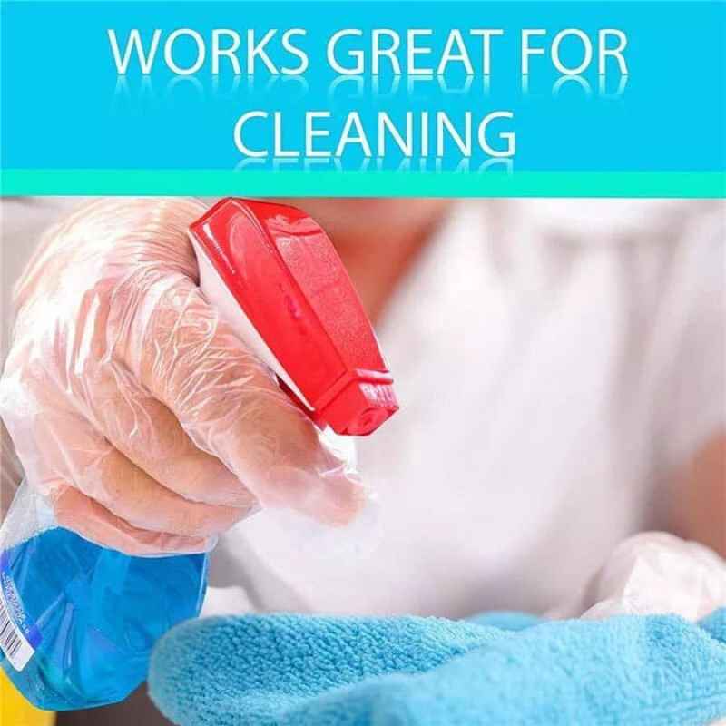 Jual Sarung Tangan Plastik Disposable Plastic Gloves 1 Box Lebih Kurang 500 Online November 2020 Blibli Com