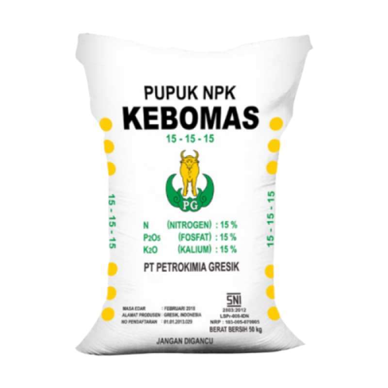 Jual Pupuk Npk Kebomas 15 15 6 4mg Non Subsidi Online September 2020 Blibli Com