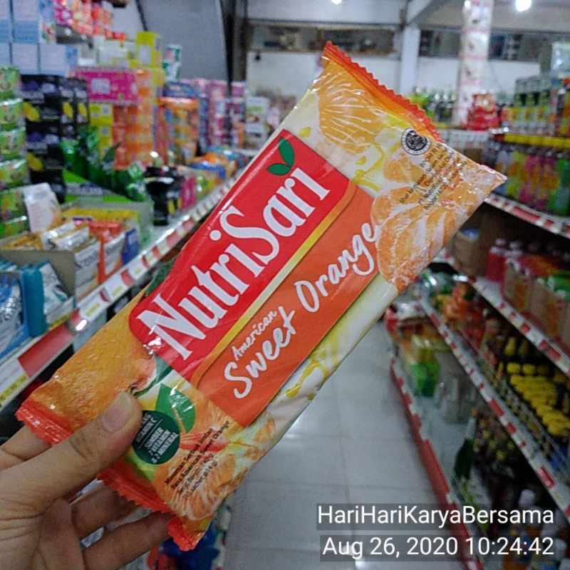 Jual Nutrisari Nutri Sari American Sweet Orange Bag 10 S X 14gr Online Oktober 2020 Blibli Com