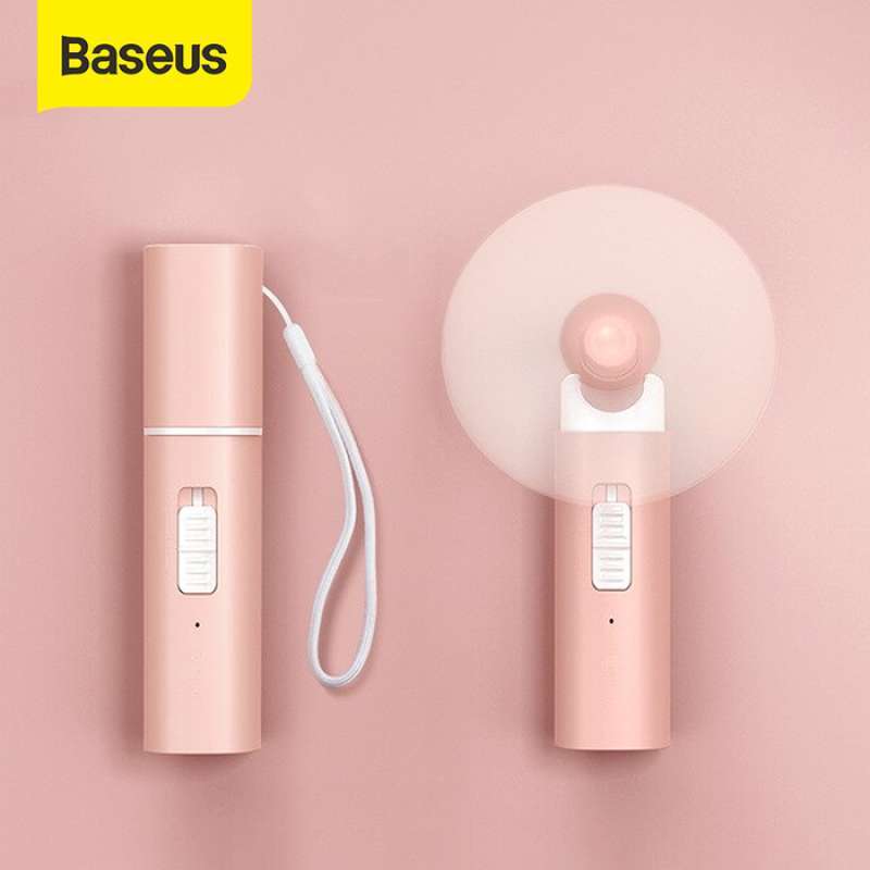 Jual BASEUS Kipas Angin Mini Power Bank Portable Fan Kipas ...
