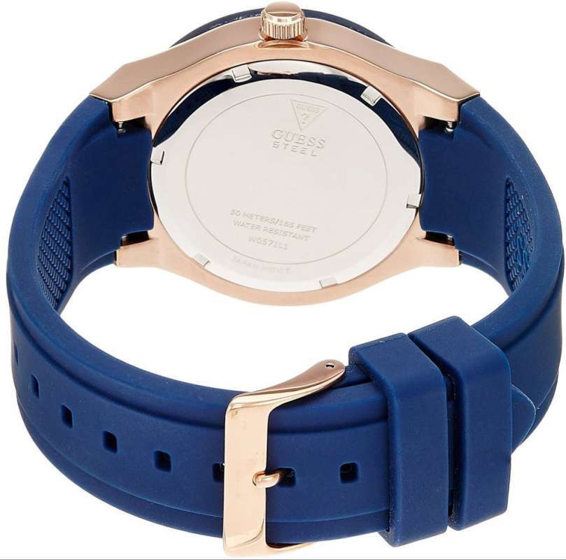 Jual Guess W0571l1 Jet Setter Jam Tangan Wanita Silicone Strap Online Januari 2021 Blibli