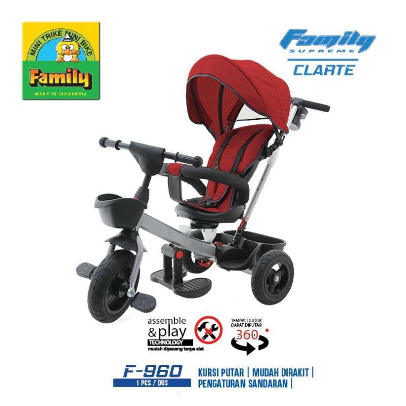 Jual Sepeda Anak Roda Tiga Merk Family Supreme Clarte F 960 Online Mei 2021 Blibli