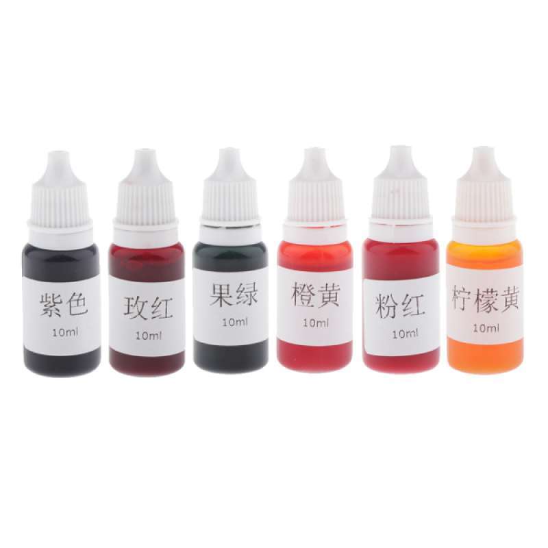 Jual 6pcs 10ml Soap Bath Bomb Dye Colors Diy Colorants Safe For Food Cosmetic Dyeing Online Desember 2020 Blibli