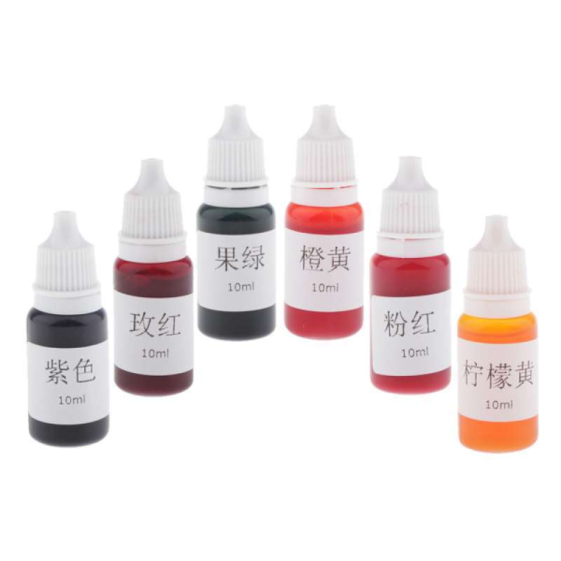 Jual 6pcs 10ml Soap Bath Bomb Dye Colors Diy Colorants Safe For Food Cosmetic Dyeing Online Desember 2020 Blibli