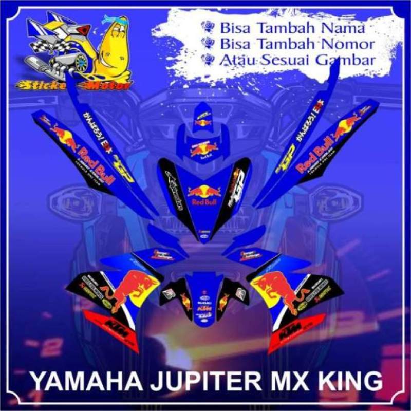 Jual Naga Sticker Sticker Decal Yamaha Jupiter Mx King Redbull Murah Mei 2021 Blibli