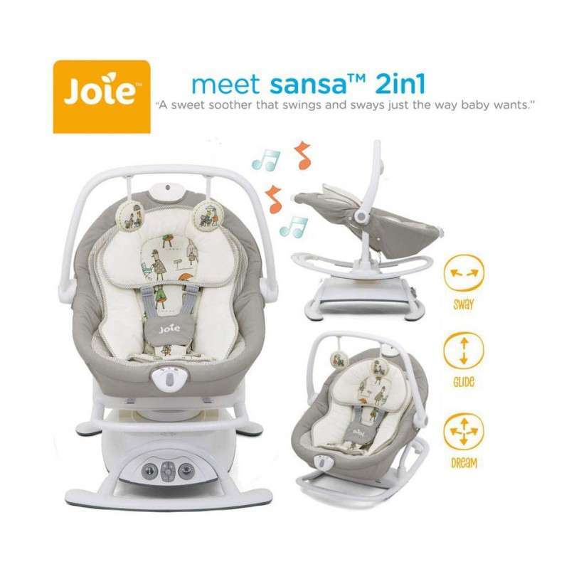 Jual JOIE Meet Sansa 2in1 Rocker By Mamasewa Bekasi Wild Island