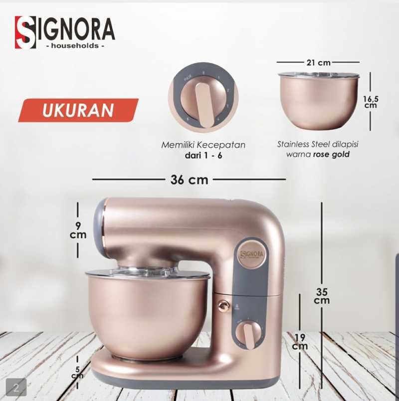 Jual Signora La Coste Mixer 700 Gram 800 Watt Online Januari 2021 Blibli