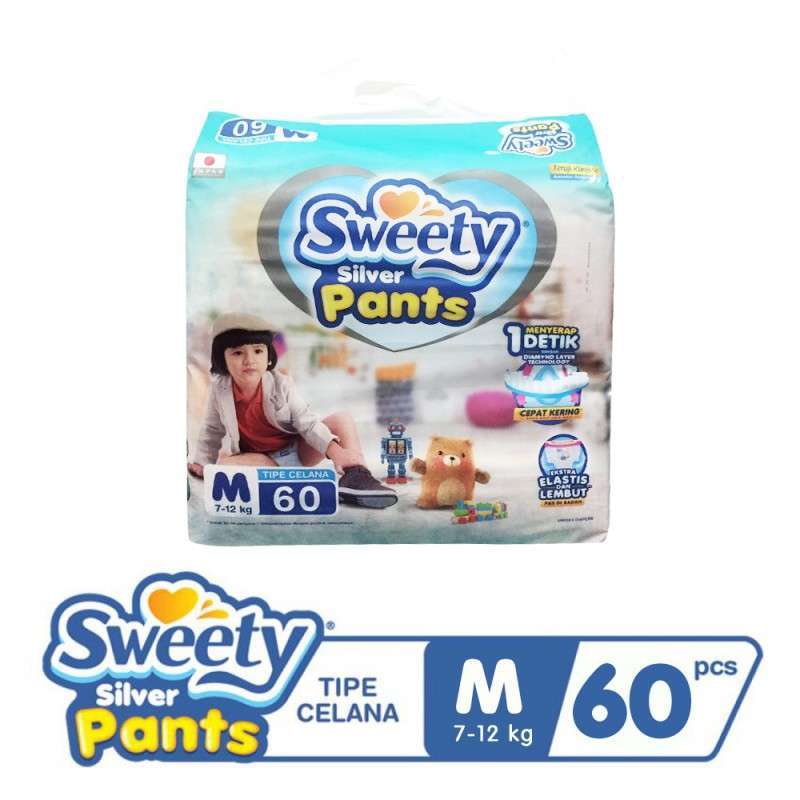 Pampers sweety silver pants sale
