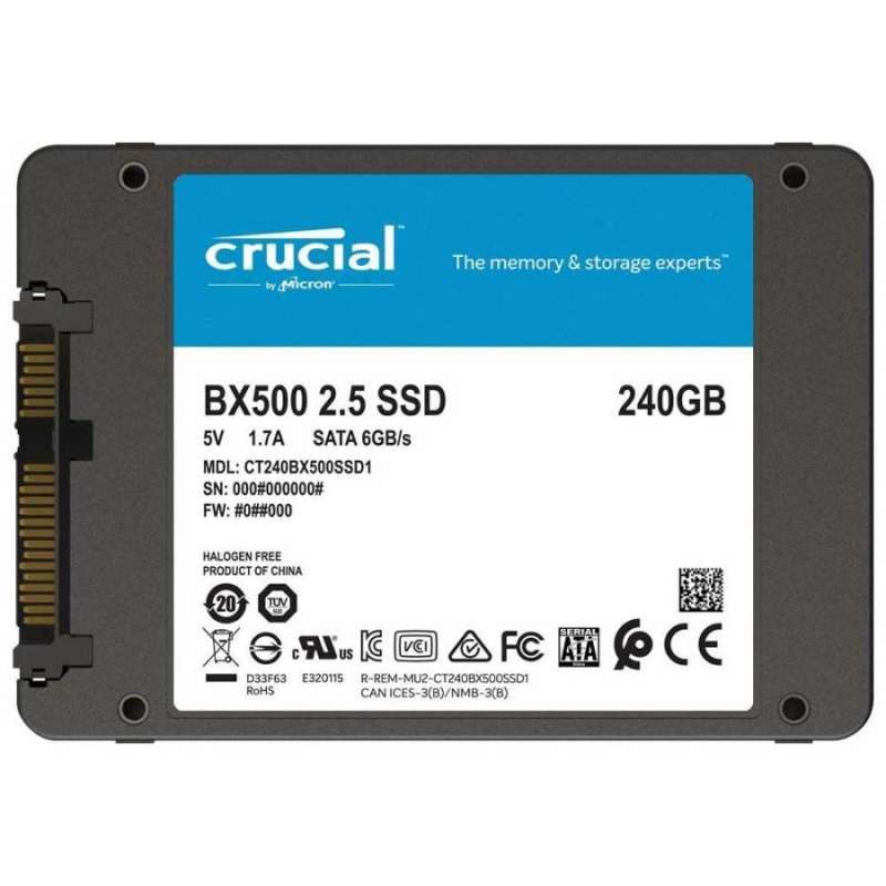 Hard Disk Difference Between Crucial Mx500 And Bx500 Crucial Bx500