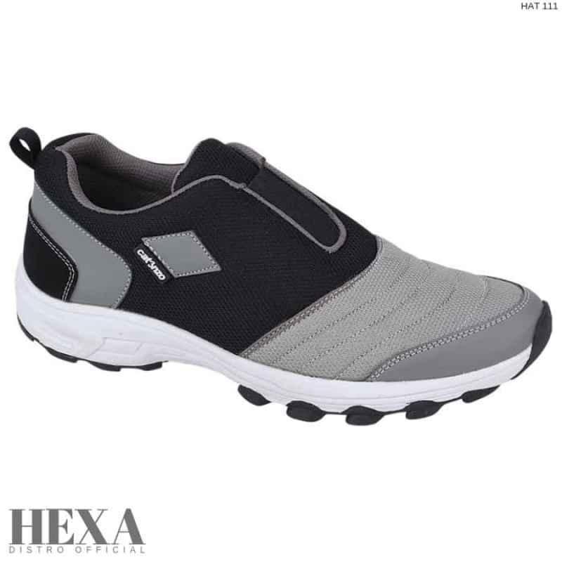 Jual Sepatu Pria Sneakers Olahraga Slip On Casual Tanpa Tali Original Abu Online Oktober 2020 Blibli Com