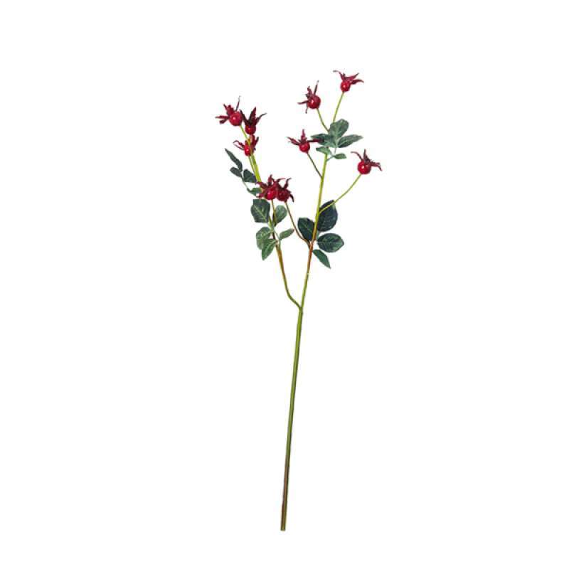 Jual Single Branch Fake Rose Fruit Artificial Flowers Home Weeding Office Decor Online Februari 2021 Blibli
