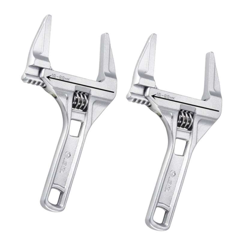 Jual 2x 8 Adjustable Wrench Spanner Shifter For 8 68mm Large