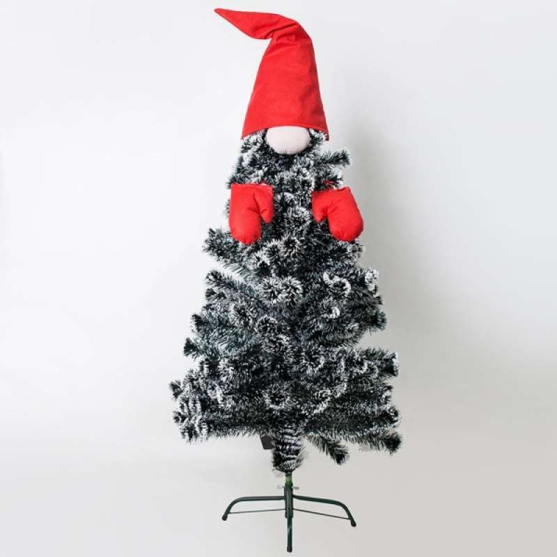 Jual Diy Christmas Tree Decor Accessories Red Hat A Pair Of Gloves White Nose Online November 2020 Blibli